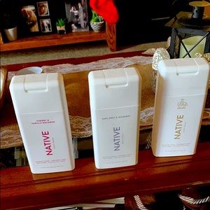 Clean beauty products, mainly skincare some body wash and bar soap. Hardly used.